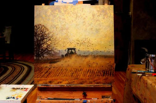 Behind The Easel