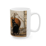 Black Cat Coffee Mug