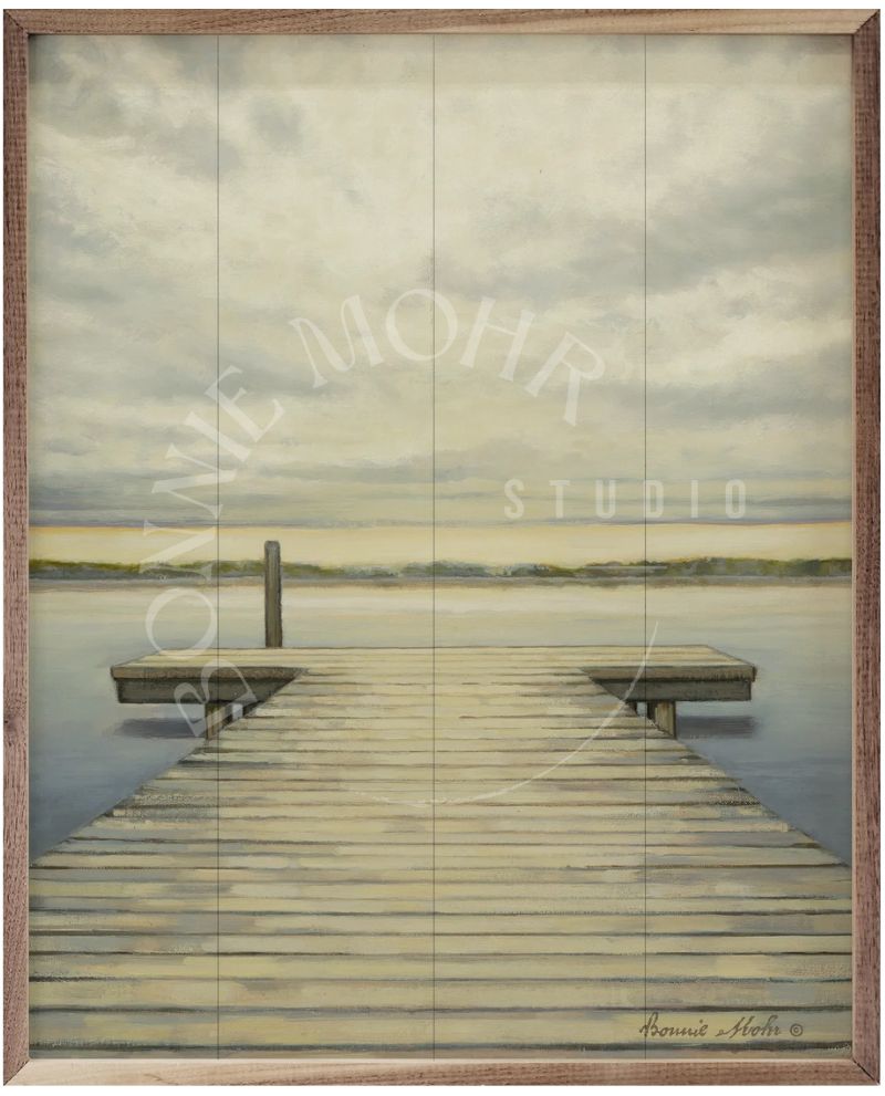 Wood Art - The Dock – Bonnie Mohr