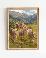 Creation of the Cow - Brown Swiss