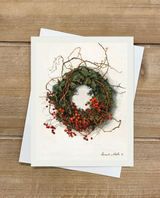 Card - Berry Wreath