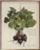 Wood Art - Vegetable Series (With Verse)