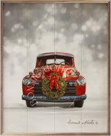 Wood Art - Dazzling Red