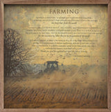 Wood Art - Farming