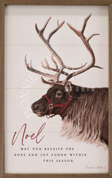 Wood Art - Reindeer Magic