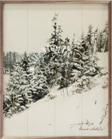 Wood Art - Snow Covered (No Verse)