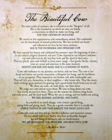 The Beautiful Cow - Verse Only