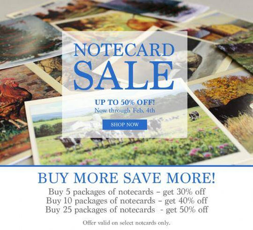 Notecard Clearance Sale!