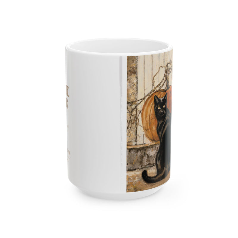Black Cat Coffee Mug
