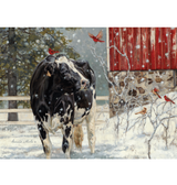 Card - Cardinal Visitors