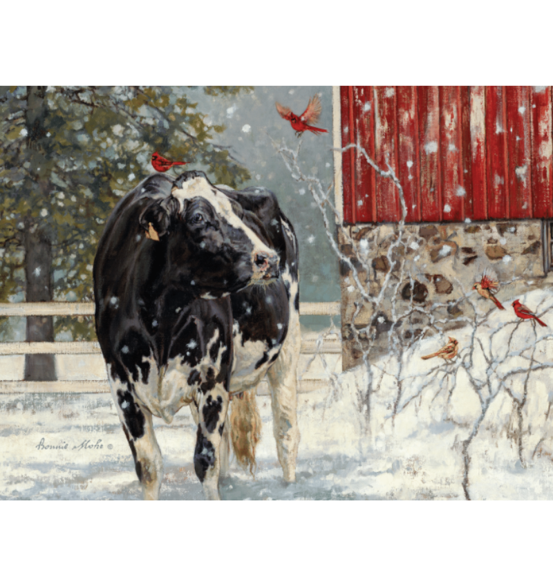 Card - Cardinal Visitors