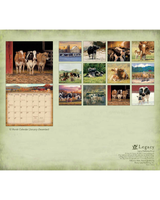 2027 Wall Cow Calendar