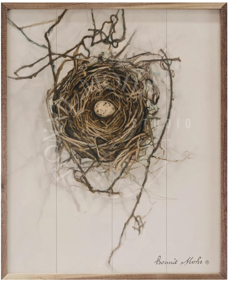 Wood Art - Nest (No Verse)