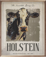 Wood Art - Incredible Holstein