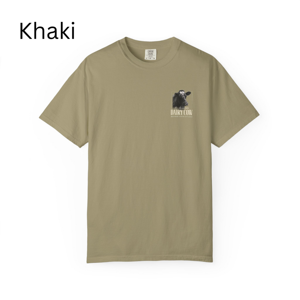 milk tee ブルゾン Incredible Milking Shorthorn - Adult T-Shirt – Bonnie Mohr