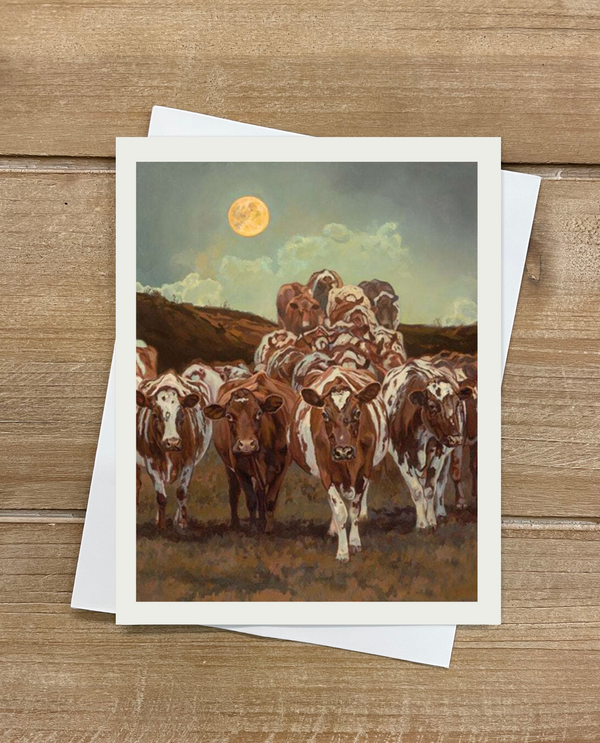 Card - Creation of the Cow - Milking Shorthorn