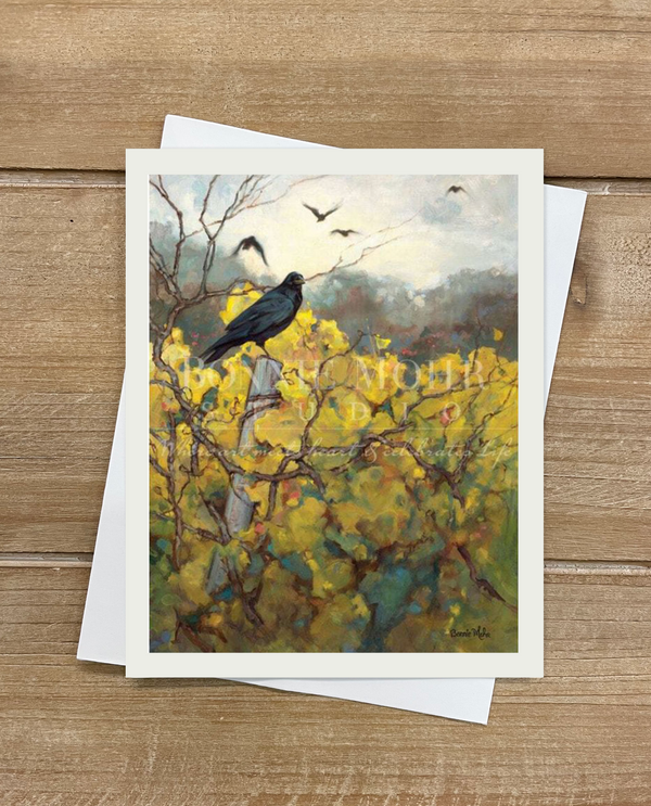 Card - Crow in the Vineyard