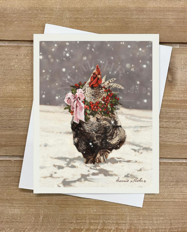 Card - Holiday Rooster