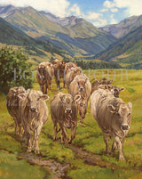 Creation of the Cow - Brown Swiss
