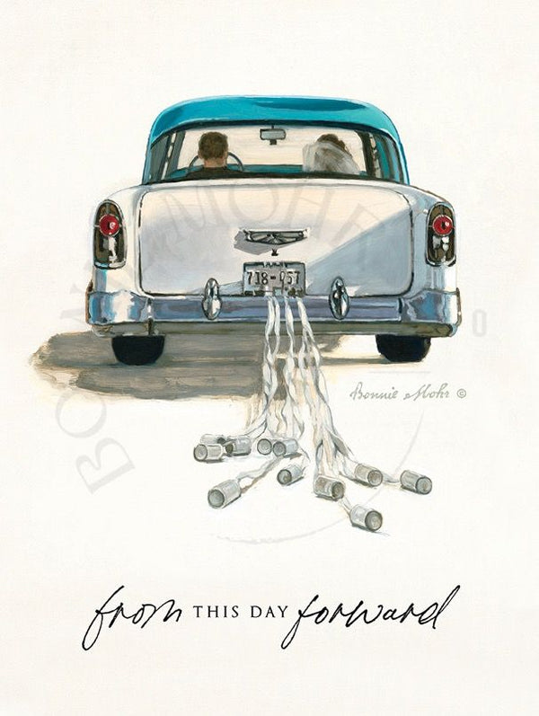 Card - Just Married – Bonnie Mohr