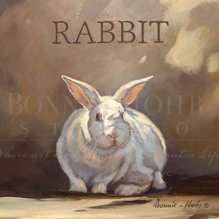 Ruby the Rabbit | Farm Animals Series | Bonnie Mohr Studio Store ...